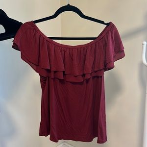 Off the shoulder blouse